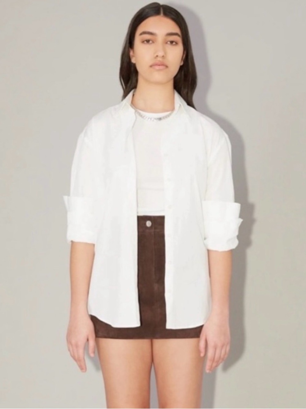Uncle Studios White The Oxford Shirt Women’s Medium M Button Down Men’s-Style